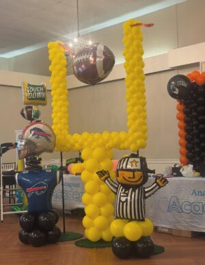 Combo Football sculpture  7ft to 8 ft