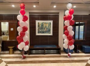 Bunch balloons,  25  balloons + heavy weight 