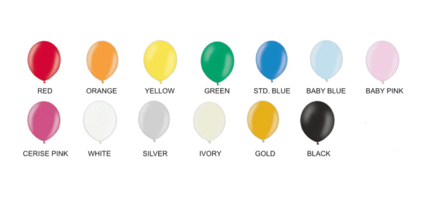 Latex Balloons 36 inch Primary Colors